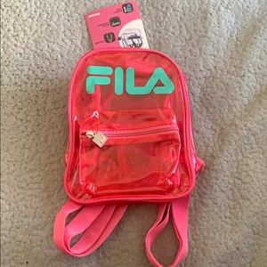 A fila mini backpack